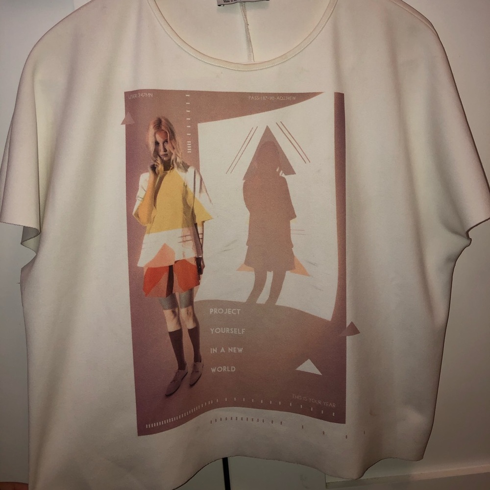 Zara top blouse